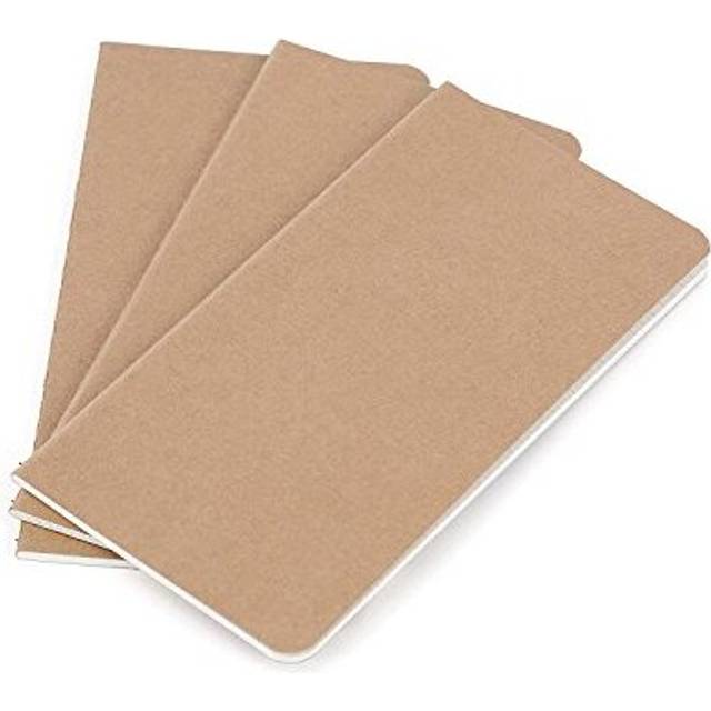 Travelers Notebook Refill Inserts  Lined Paper  Set of 3  Journal Refills for Leather Travel Journals Writers Diaries and Planners  825 x 425 Inch Set