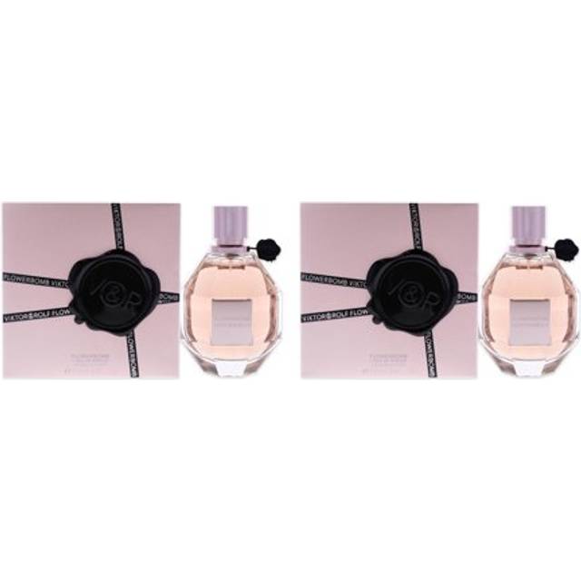 Flowerbomb by Viktor and Rolf for Women - 3.4 oz EDP Spray - Pack of 2