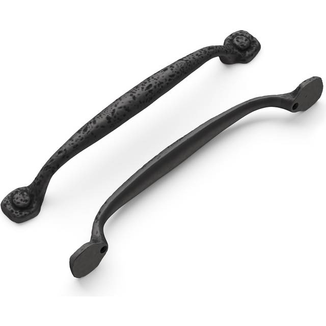 Hickory Hardware 10 Pack Solid Core Kitchen Cabinet Pulls  Luxury Cabinet Handles  Hardware for Doors & Dresser Drawers  6-5/16 Inch (160mm) Hole Cent