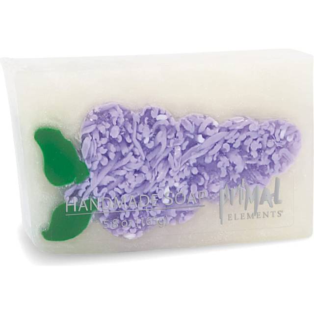 Primal Elements Bar Soap in Shrinkwrap, Lilac, 6 Ounce