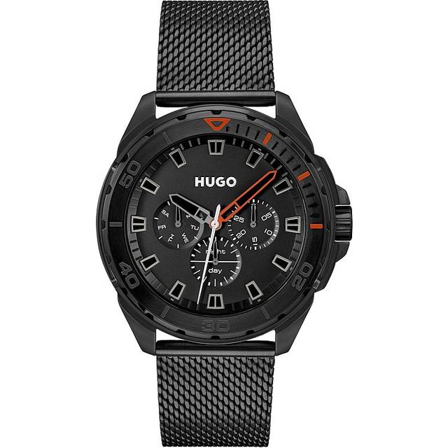HUGO Herrenuhr 1530289 - schwarz