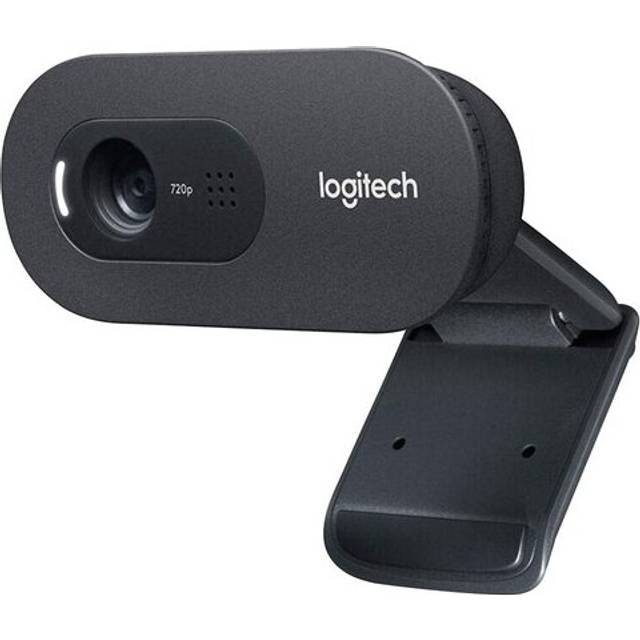 Logitech C270i HD 720p Webcam Built-in Microphone Fixed Focus Web Camera For PC Support Windows MAC Android - Black