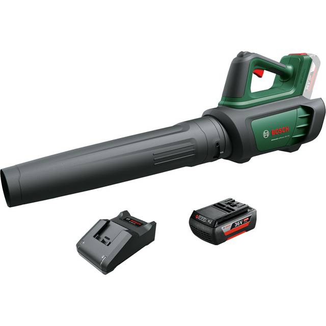 Bosch Garden 36v-750 Advanced Cordless Leaf Blower 1 x Battery &amp; C
