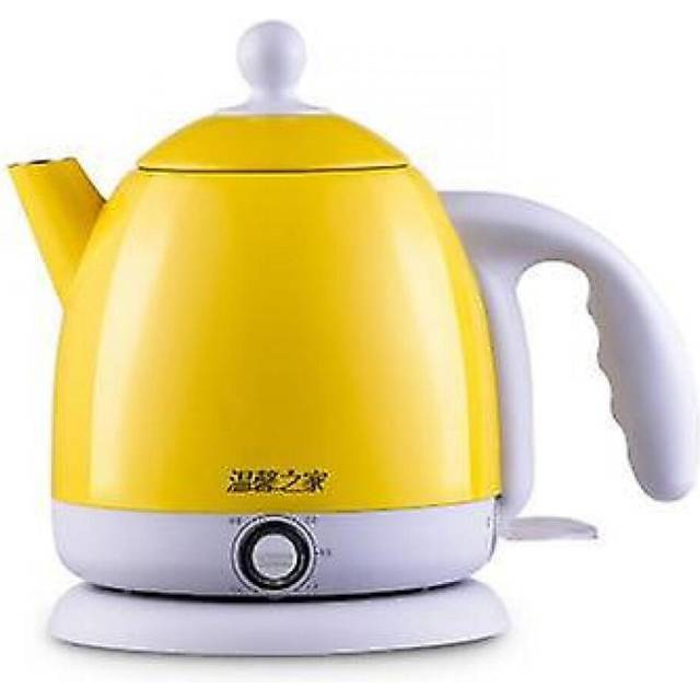 Thermal Insulation Electric Kettle Hot Water Heating Boiler Pot Stainless Steel 1l Mini Travel