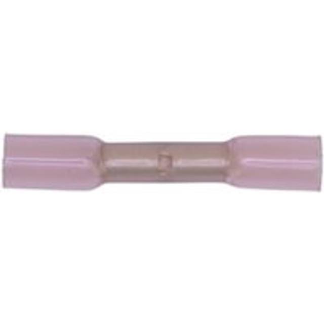 Sealey Heat Shrink Butt Connector Terminal 4.8mm Red, Pack of 50