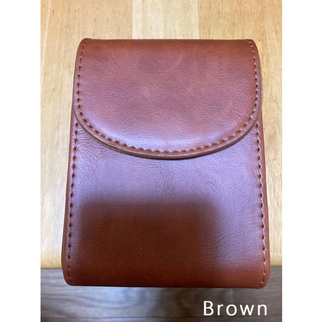 (Brown) Hard Digital Camera Bag Case Pouch Fits for Canon IXUS 265 HS WX300 S110 S2800 S3600 S6300 TX300