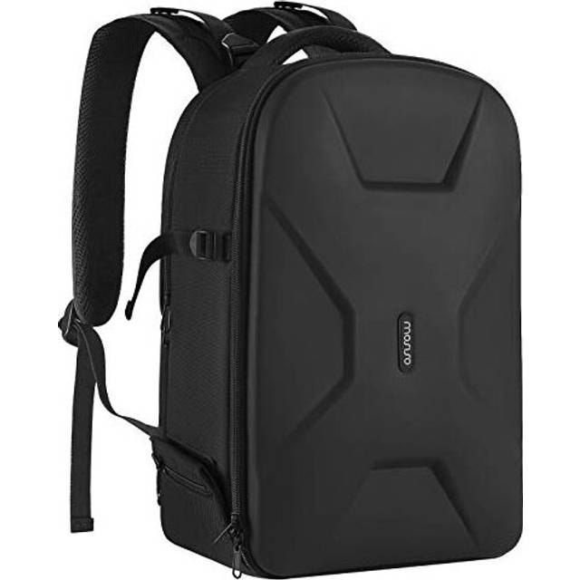 Camera Backpack, DSLR/SLR/Mirrorless Photography Camera Bag 15-16 inch Waterproof Hardshell Case with Tripod Holder&Laptop Compartment Compatible with