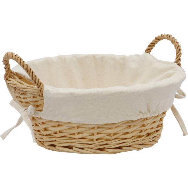 Wicker 4 Piece General Basket Set - Brown