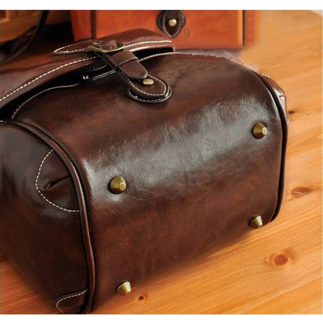 Retro PU Leather Shoulder Bag Camera Case for Canon Canon EOS 650D 600D 550D 70D 60D