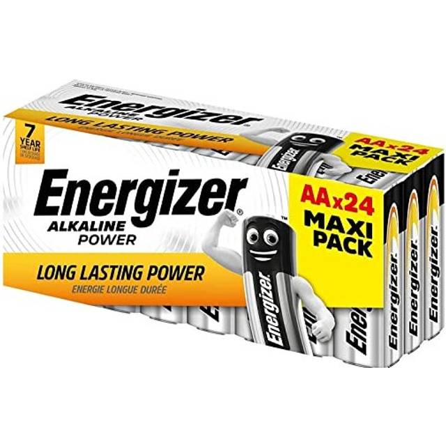 AA Batteries, Alkaline Power Double A Batteries, 24 Pack