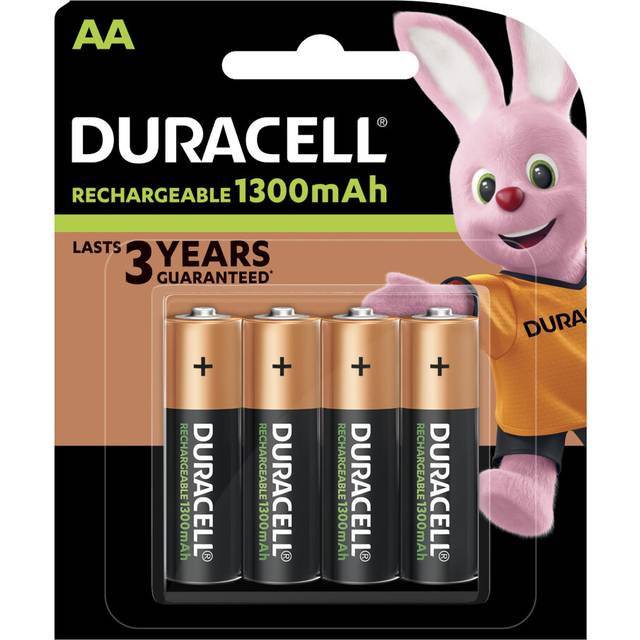 Duracell Rechargeable HR6/AA 1300 mAh Battery - 4 pcs.