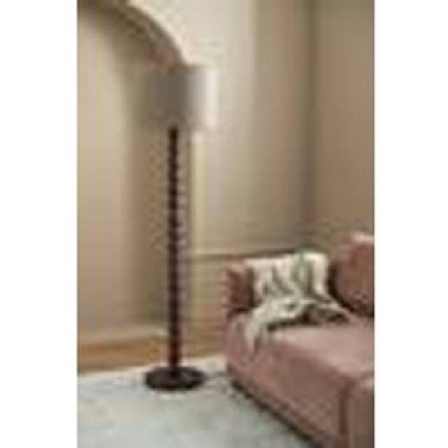 Ellos Home - Golvlampa Amelia - Brun