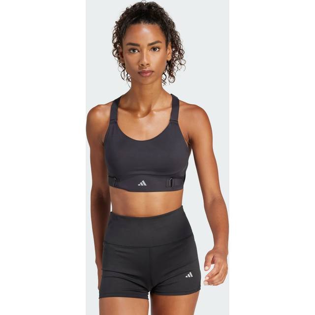 ADIDAS PERFORMANCE Fastim L Hs Bra |Svart |A/B XXL