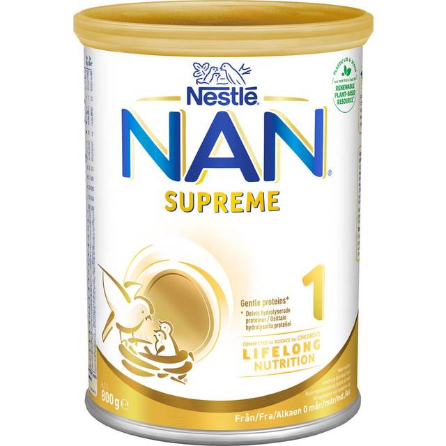 Nestlé Nan Supreme 1 800g 1pak - Hvornår må baby få grød? - Babyhelp.dk