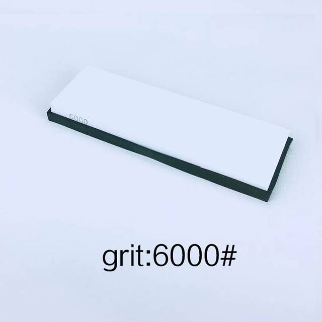 (a-6000) 180#-10000# Single-sided White Corundum Whetstone Professional Grinding Kitchen Knives Whetstone Knife Sharpener Scissors Axe