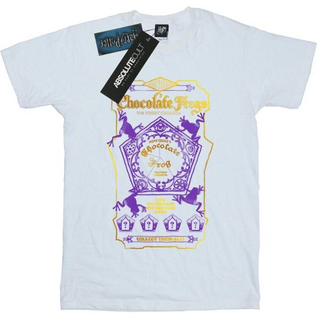Chocolate Frogs Coloured Label T-Shirt - White - XL