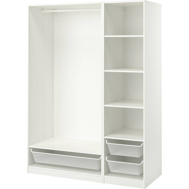 PAX garderobskombination, vit, 150x58x201 cm