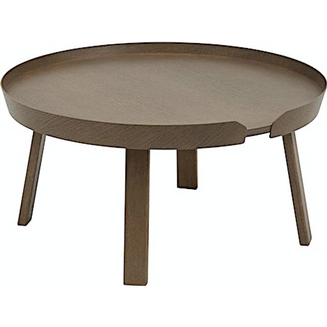 Muuto Around soffbord large Stained dark brown