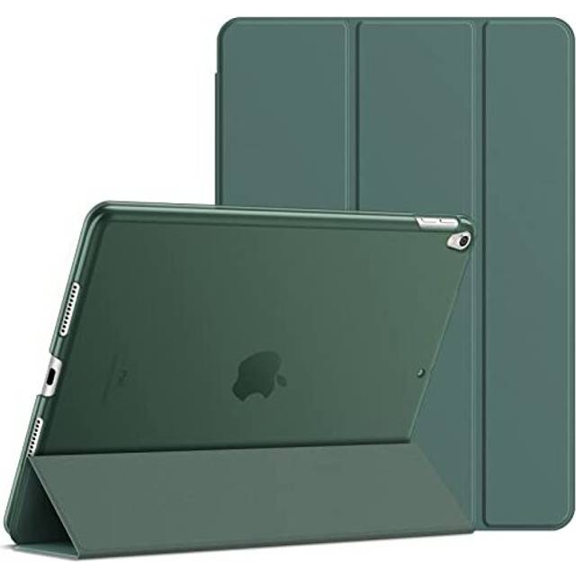 JETech Fodral för iPad Air 3 10,5 (2019) och iPad Pro 10.5 (2017), Smart Cover Automatisk Väckning/Sömn (Dimmig Grön)