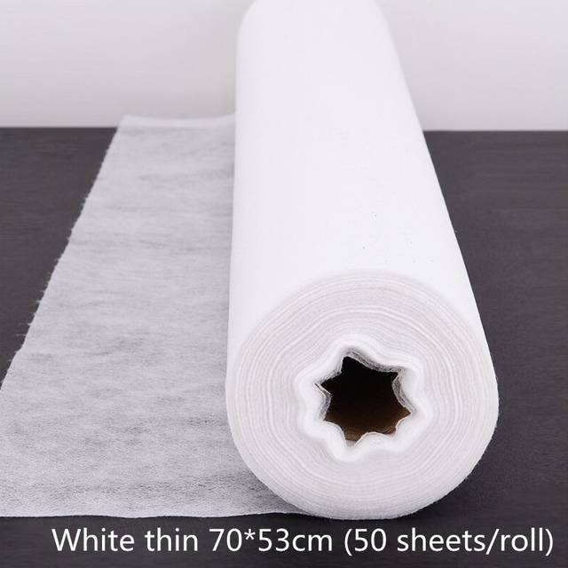 Disposable Spa Massage Mattress Sheets Salon Massage Bed Sheets Non-Woven Headrest Paper Roll Table Cover Tattoo Supply