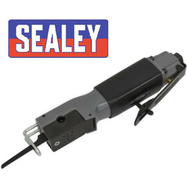SEALEY AIR SAW CUT OFF SAW AIR COMPRESSOR TOOL HIGH SPEED & BLADES S01045