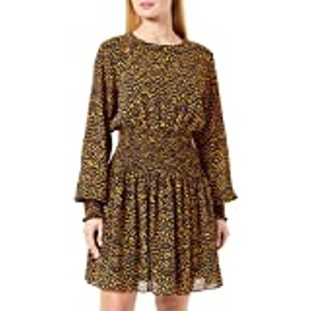 Hugo Boss Women's Kolinis-1 Printed Dress - Orange - Size: 8