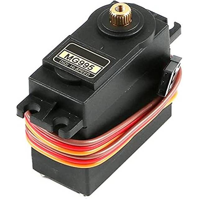 Micro Servo Motor Kit MG995 55g 90 for RC Drone/Car/Airplane/Helicopter/Vehicles/Robots/Compatible with Arduino Projects and Raspberry Pi Incl.