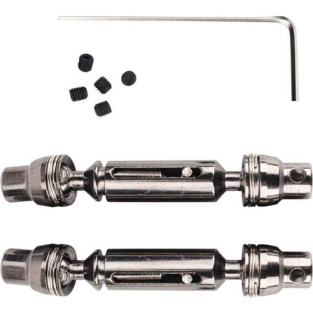 Transmission Drive Shaft 6x6 For WPL B14 B24 B16 B36 JJRC Q60 RC Car Parts Silver Silver