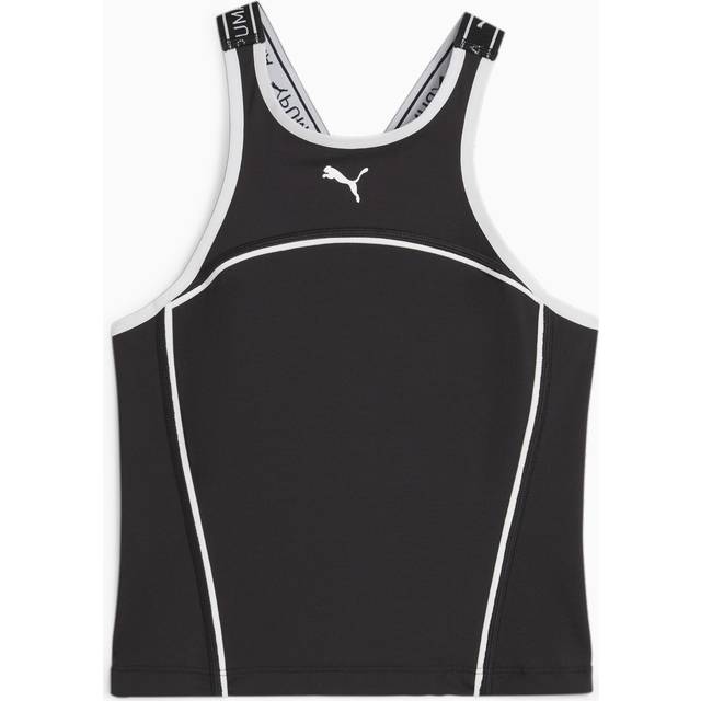 Puma Womens Fit Train Strong Fitted Tank - Black, Black, Size 3Xl, Women - 3XL