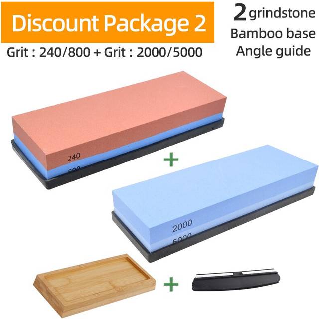 (a-Set 2 Commonly used) Kaguyahime R01 Kitchen Tool Knife Sharpener Stone Corundum 240-8000 Grit Whetstone Sharpening Stone Grinding Stones Water Ston