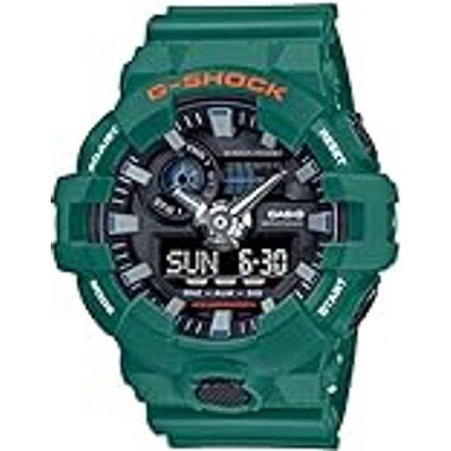 Casio G-Shock Popular Spirited Colours Green Analog Digital Quartz GA-700SC-3A GA700SC-3 200M Mens Watch