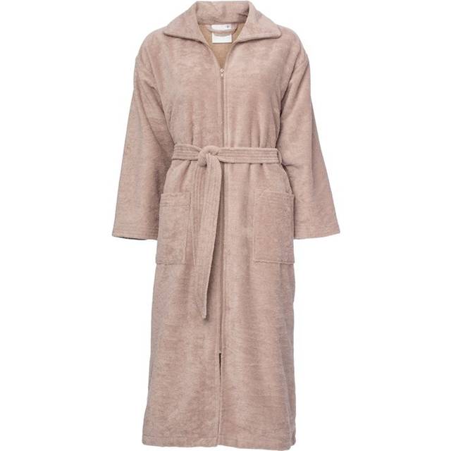 Assens Morgonrock Med Dragkedja Beige