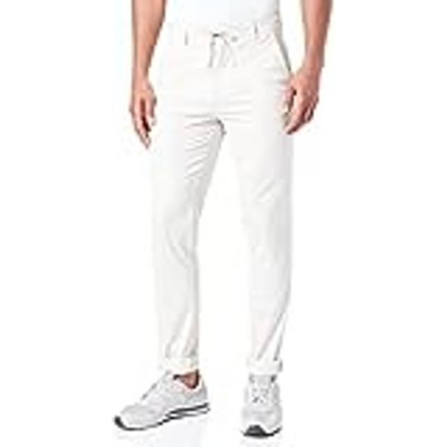 Avsmalnande Passform Chinos - Vit - 30/32
