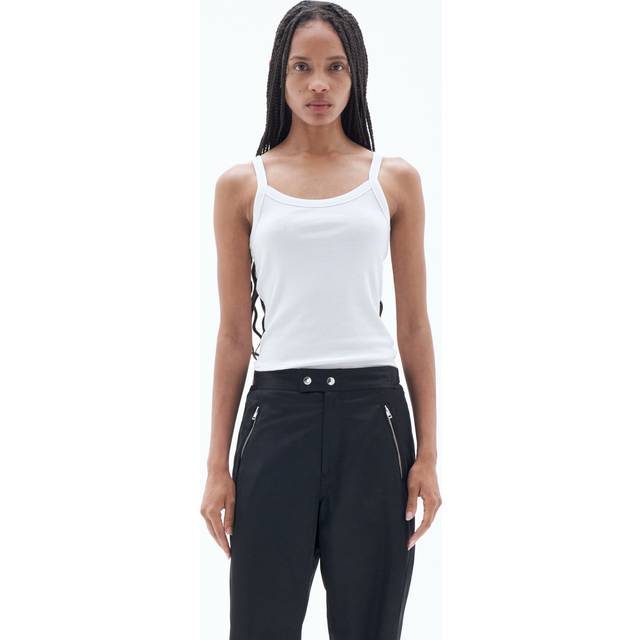Filippa K White Fine Rib Tank Top - 1009 White - M