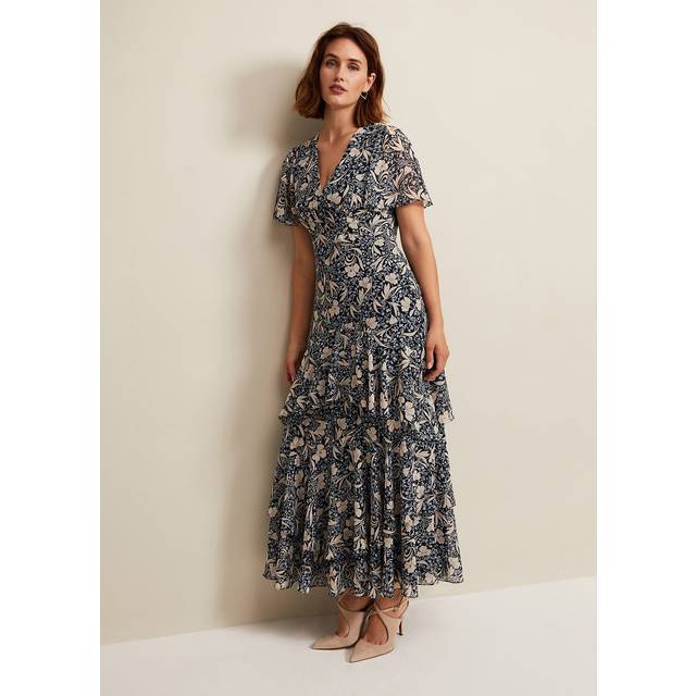 Phase Eight Tyanna Floral Maxi Dress, Multi