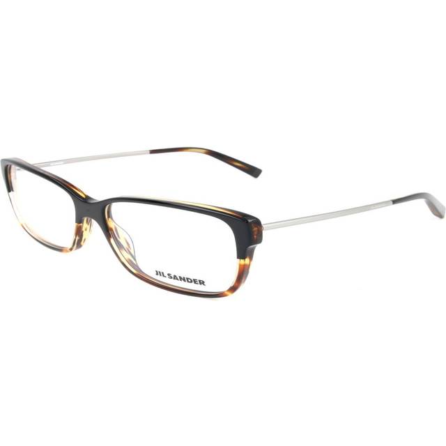 Jil Sander J 4004 C Men&#39;s Eyeglasses Tortoiseshell Size 56 (Frame Only) - Blue Light Block Available (56)