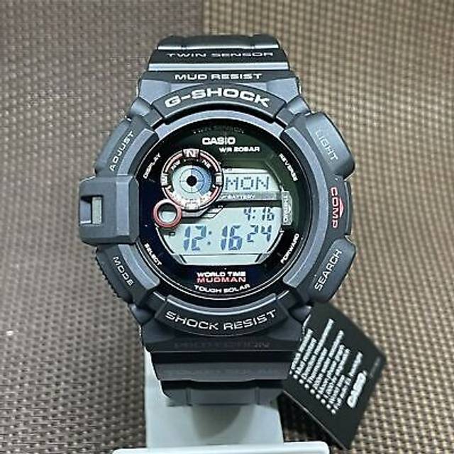 CASIO G-Shock Mudman 'Black' - black - Free