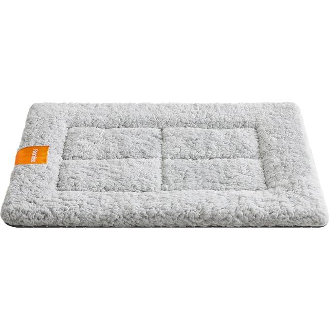90 x 65 cm Warm Dog Cat Bed Dove Grey