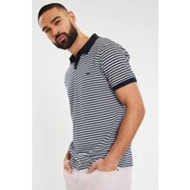 Threadbare Men's 'Domino' Polo Shirt  - Navy