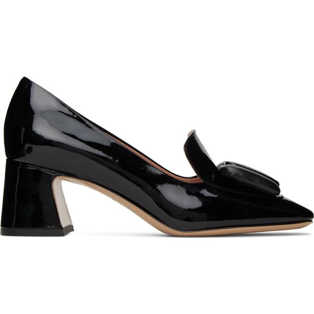 Moschino Black Puffy Bow Heels - 000 Nero - IT 40.5