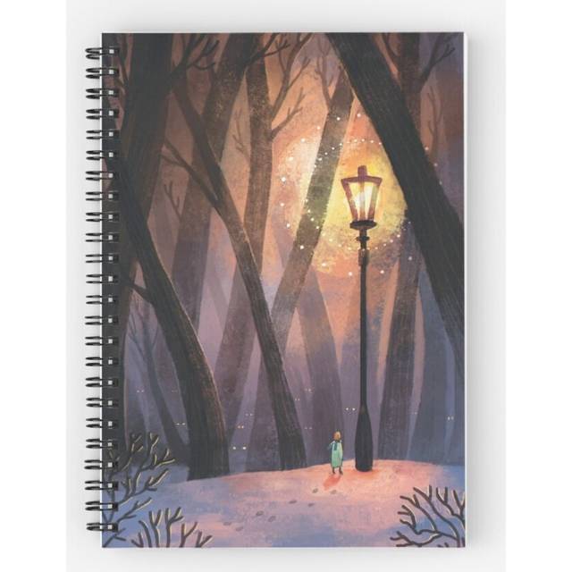 Spiral Notebook The Lion, The Witch and The Wardrobe A5 120 Pages