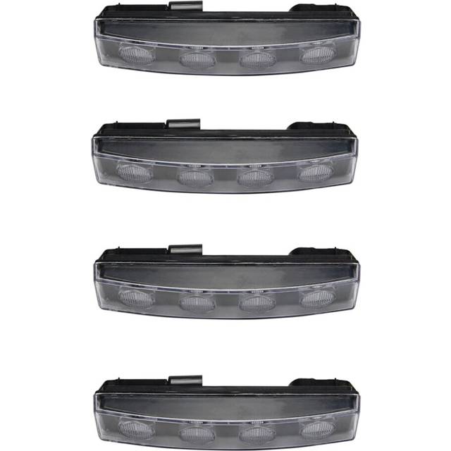 4X 24V White LED Lights for Truck Top Sun Visor Signal Light Corner Lights Spare Parts 1798980 1910437