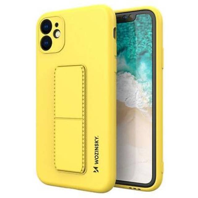 Wozinsky Kickstand Silicone Skal iPhone 11 Pro Max- Gul