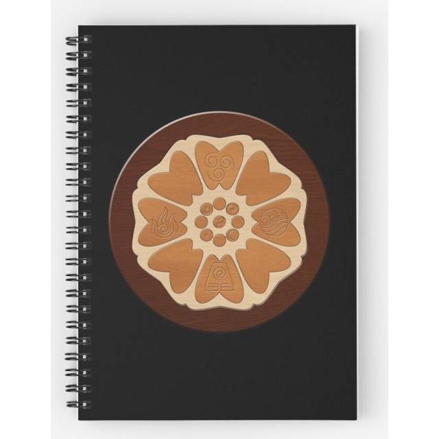 Spiral Notebook Order of the White Lotus A5 120 Pages