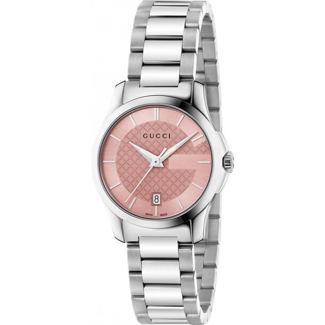 Gucci YA126524 G-Timeless Pink Dial Ladies Watch