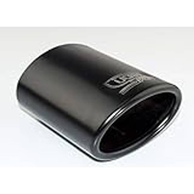 Ulter Sport Exhaust Tip - Oval 95x65mm - Length 120mm - Mounting 40-55mm - Black stainless steel US NX10B