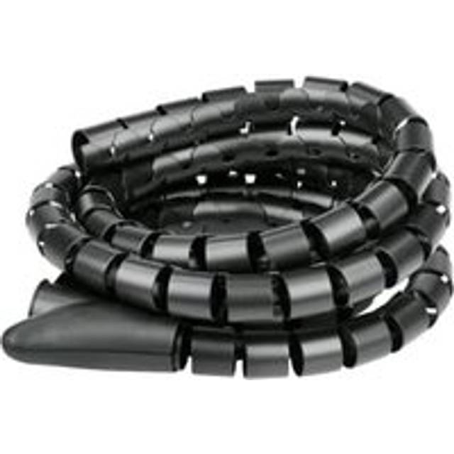 Spiral Wrap 25mm Conduit - 2m - Black