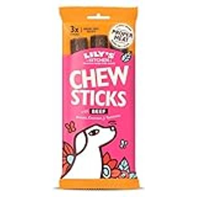 Lily's Kitchen Chew Sticks Dog Treat With Beef 3 Pack 120G