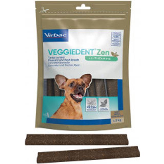 Virbac Veggiedent Zen tuggremsor för hund XS (15 st). Förpackning: 1 förpackning