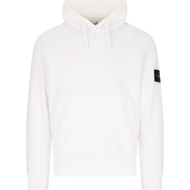 Stone Island, Sweatshirts & Hoodies, Herr, L, Bomull, Sweatshirts & Hoodies - white (L)